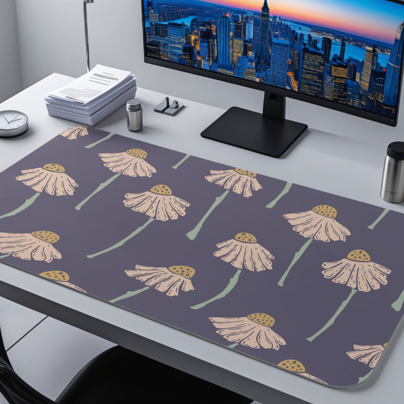Polyester Desk Pad, 31.5x15.5