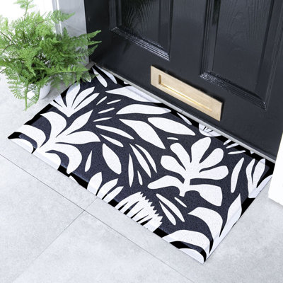 Non-Slip Abstract Doormat