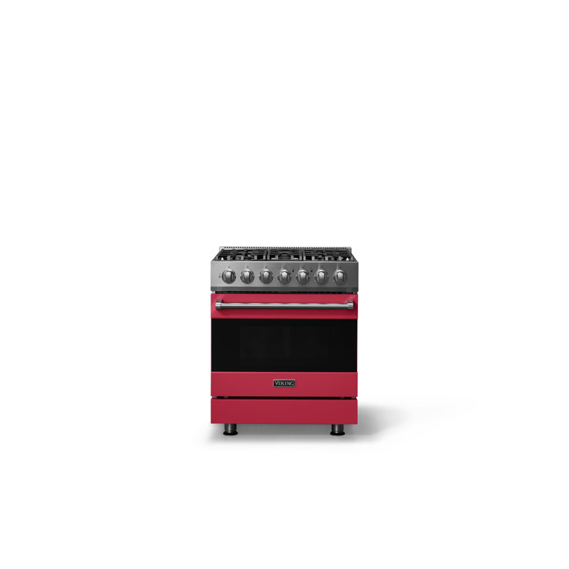 Viking30"W./24"D. Sealed Burner Range-5 Burners, Natural Gas, Valentine, Gas