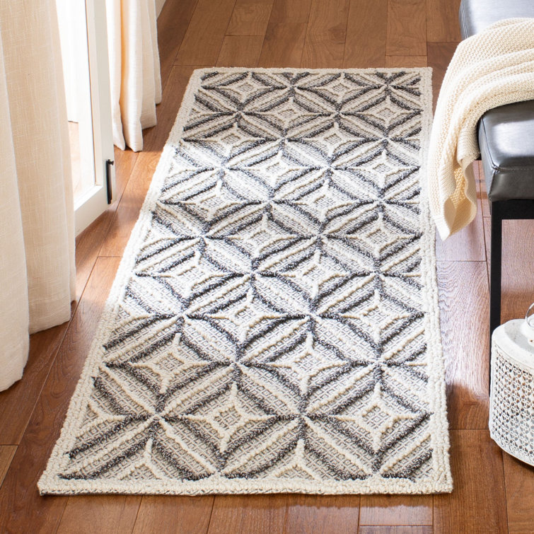 Loretto Trace Hand Tufted Wool Geometric Rug