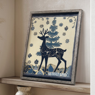 Christmas Holiday Art DCCLXI Framed Print - Solid Wood XMA171283
