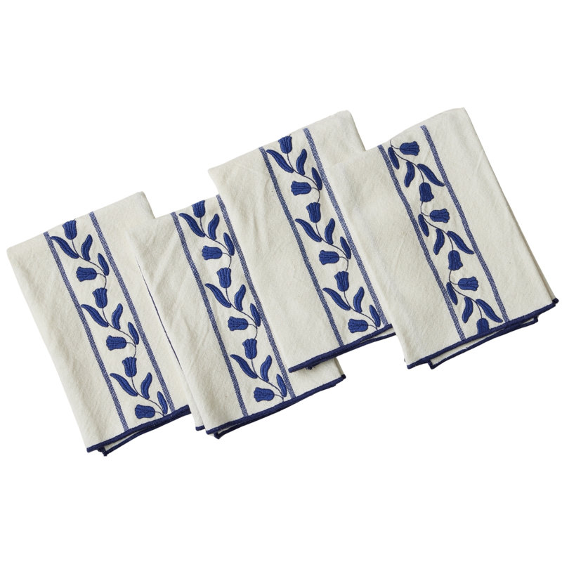 Dinner Napkins Tulip, Navy Blue