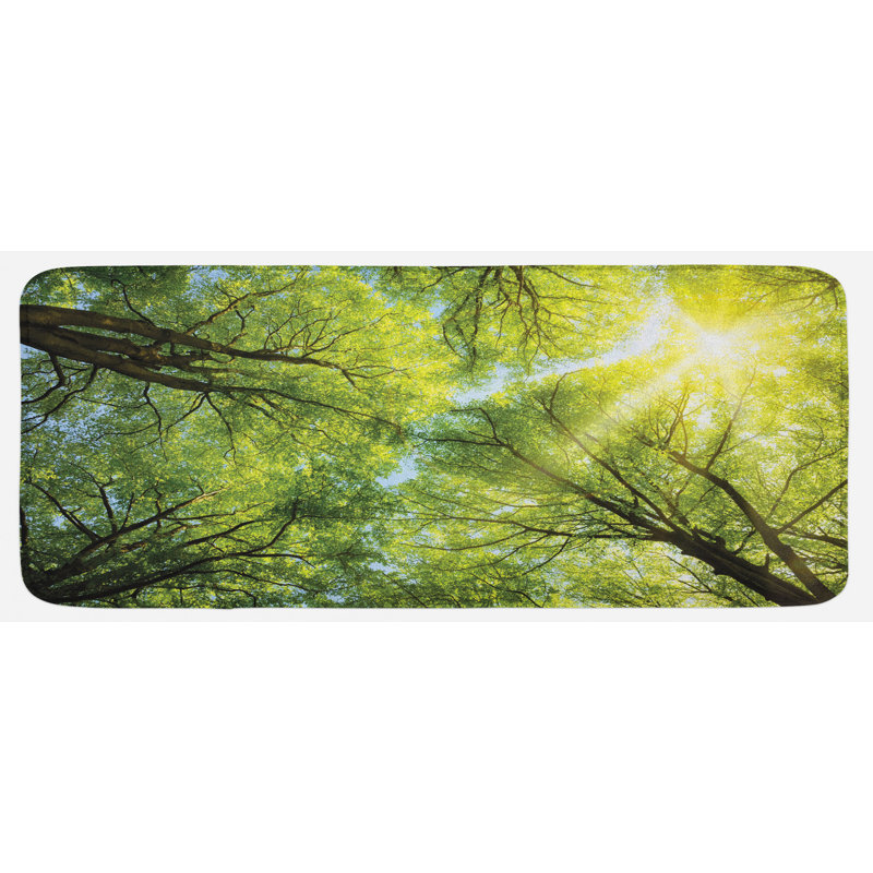 Tapis de cuisine forest