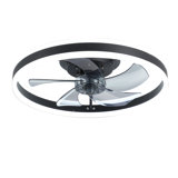 Dusen 19.7 in. Ceiling Fan with LED Lights