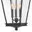 Chapel Hill Museum Black 3 -Bulb 26" H Outdoor Hanging Lantern