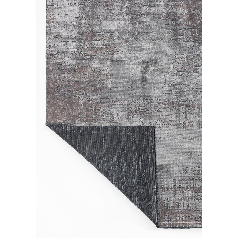 Amridean Abstract Hand Loom Indoor / Outdoor Area Rug, Rectangle 5'3" x 7'6"
