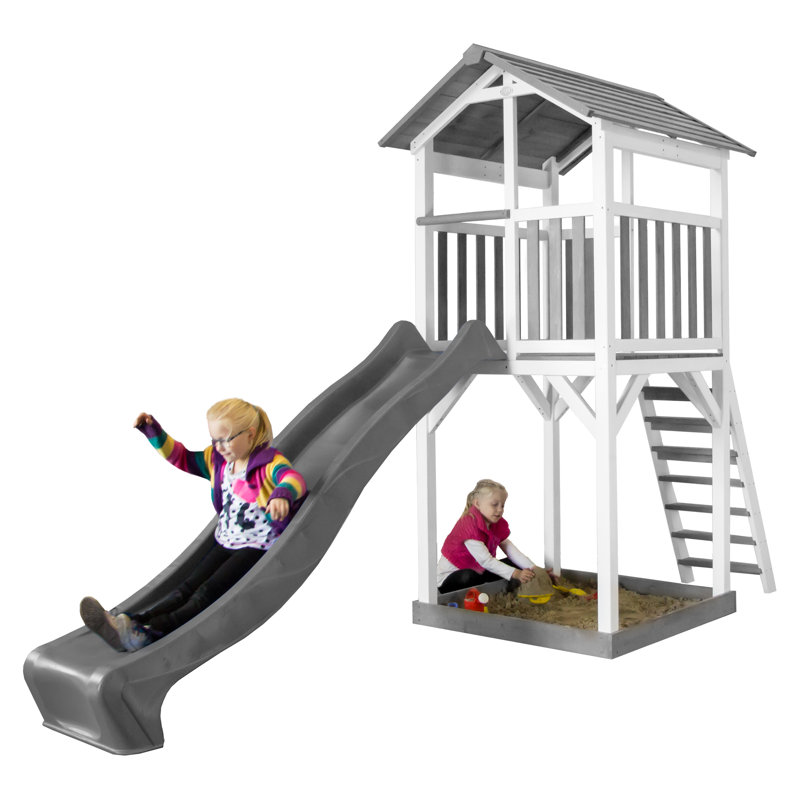 AXI 111.2cm W Wood Climber, Grey