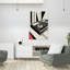 Art mural abstrait géométrique dynamique-2004061027