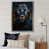 Silver Single Picture Frameed Canvas