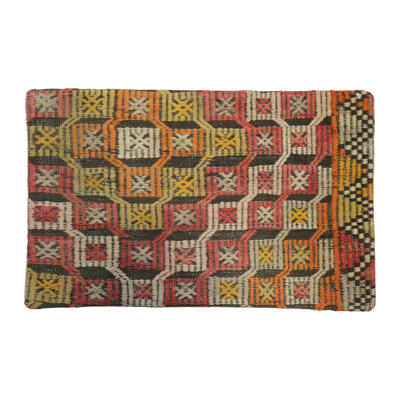 Taie d'oreiller rétro Kilim