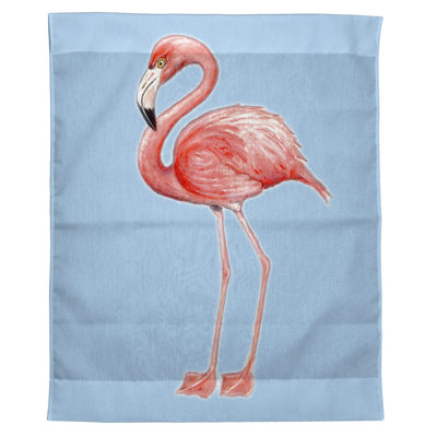 Suspension murale d’extérieur flamant rose Tuttle