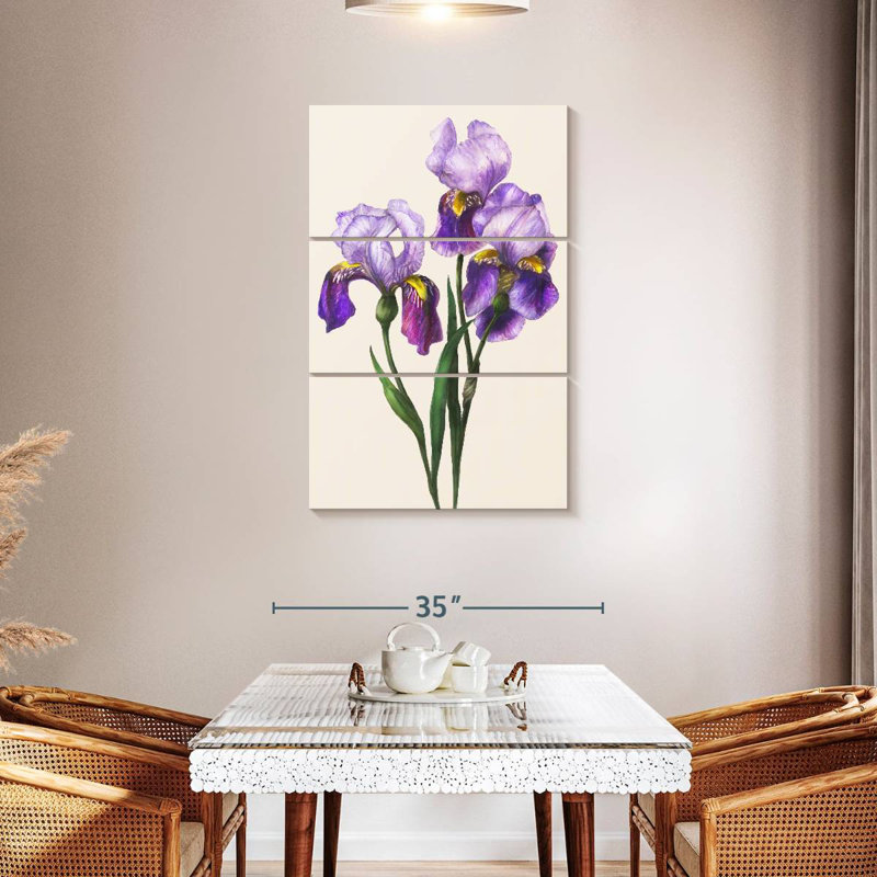 Harnek Garden Floral I, H 23 po x l 14 po