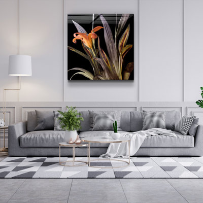 Superbe peinture décorative en verre trempé de 19,7 po x 19,7 po | 100% verre trempé, épaisseur: 0,16 pouce | Impression UV pour des couleurs éclatantes | Parfait pour la décoration intérieure, le salon ou le bureau