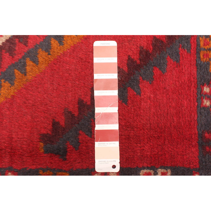 Rizbaft Red Rug 3'6" x 6'5"
