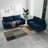 Markham Square Arm Sofa Loveseat-747378416-747378382