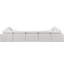 Grand canapé modulaire rembourré 7 pièces Itala-94482574