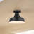 Blakeston 12" W Outdoor Semi Flush Mount-1871338296
