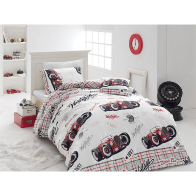 Ensemble de housse de couette 100% coton 3 pièces Dayton