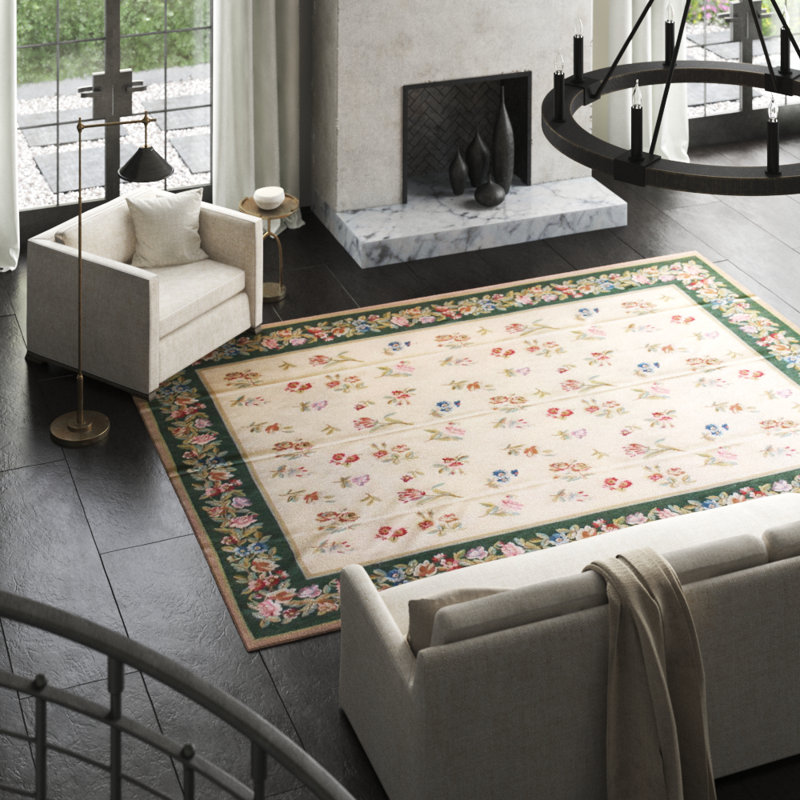 Aubusson One-of-a-Kind 8'10" X 12' Area Rug