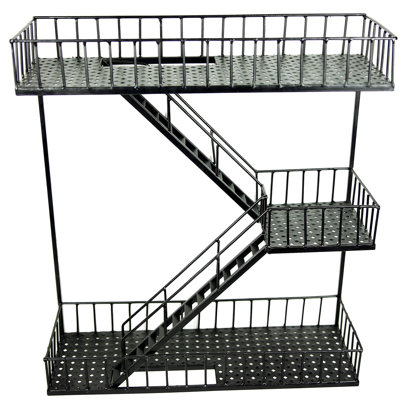 Metal Wall Organizer with Wall Baskets