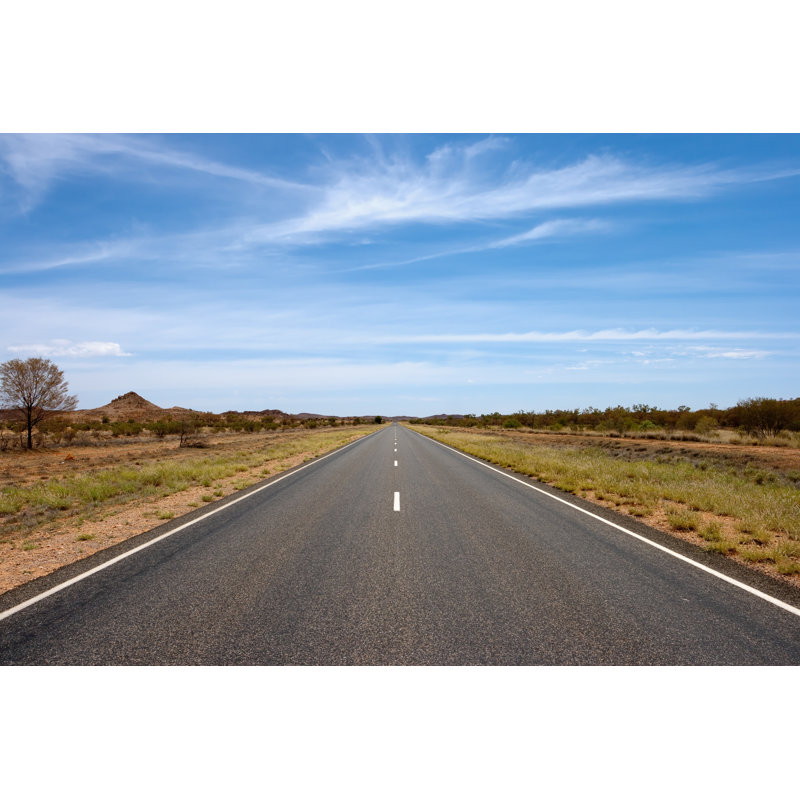 Crossing The Desert Australia by Zodebala - No Frame Art Prints on Canvas, 81cm H x 122cm W