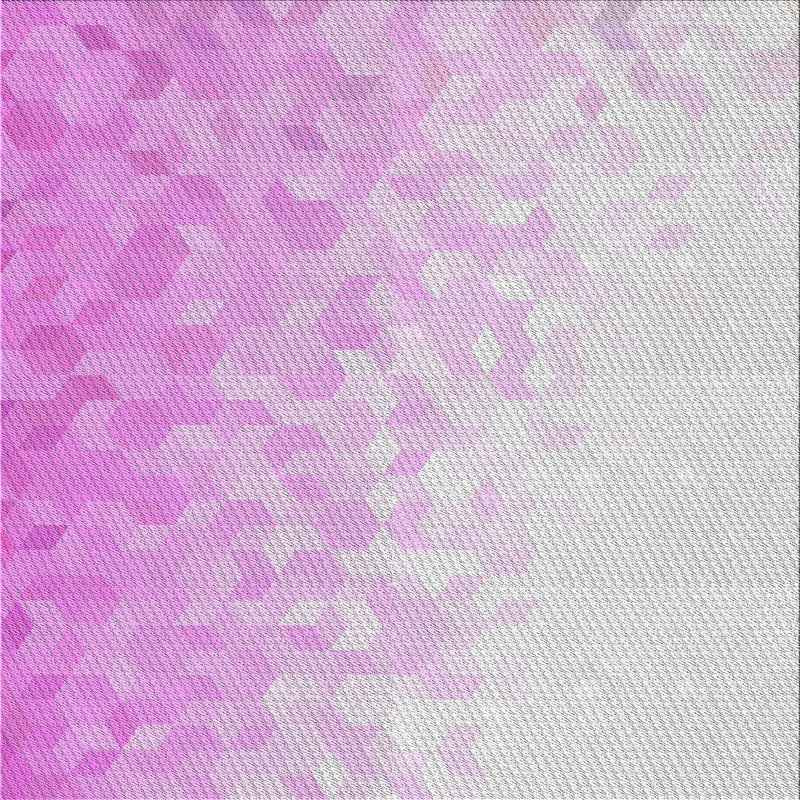 Tapis de zone mauve à motifs, Carré 8 pi