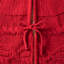 Jupe d'arbre rouge en tricot