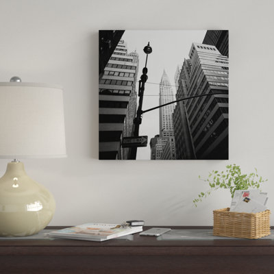 « chrysler building », reproduction de photo sur toile tendue