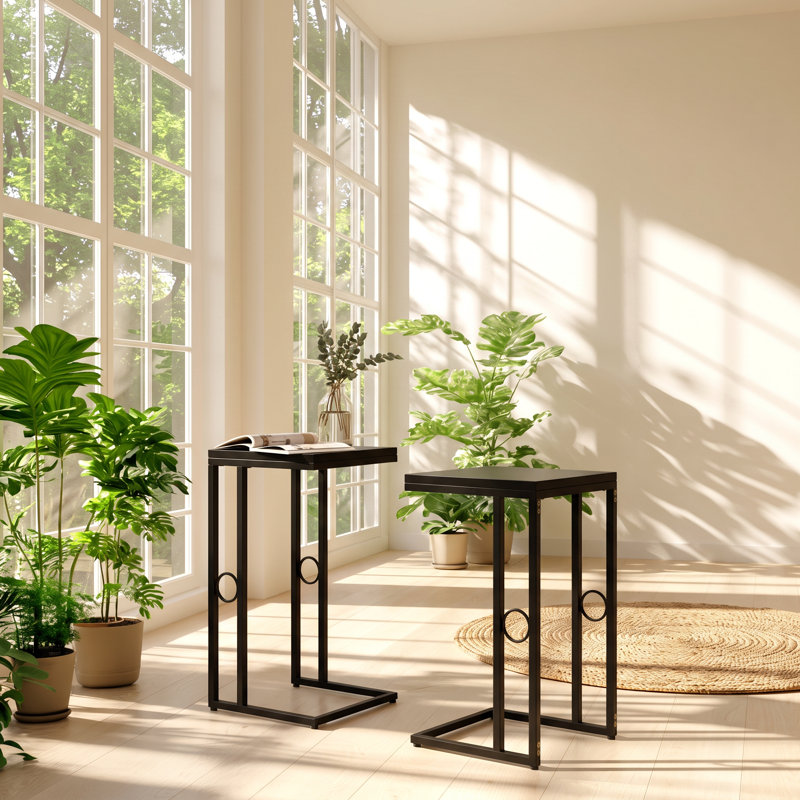 Ensemble de 2 tables de bout Essex l 13,5 po x P 13,5 po x H 28,5 po