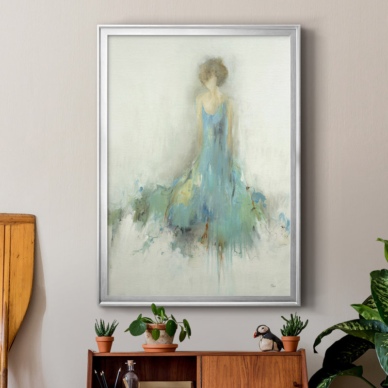 Reflection on You - impression d'un seul cadre photo, Encadrement argenté, H 30,5 po x l 22,5 po x P 1,25 po