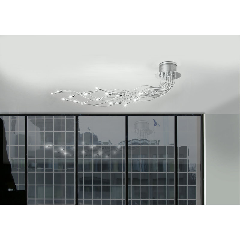 Wilkinson 18 Light 110cm Semi Flush Mount