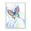 Iridiscent Butterfly - peinture sur toile-59767351-59536772
