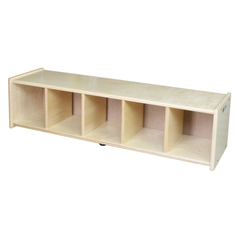 10 Compartment Manufactured Wood Cubby