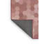 Tapis brun à motifs/zone rose pâle-1547839987