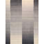 Tapis argenté / ivoire touffeté à rayures Rodeo-60139022
