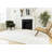 Eisenach Cream Grey Dots Soft Shag Area Rug-1404890738