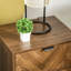 Hopkint 48cm W Manufactured Wood Bedside Table