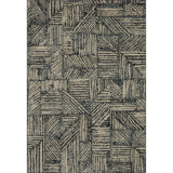 Geometric Blue Area Rug