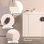 30" Bathroom Vanity with Sink,with two Doors Cabinet Bathroom Vanity Set with Side left Open Storage Shelf,Solid Wood,Excluding faucets-1510979389