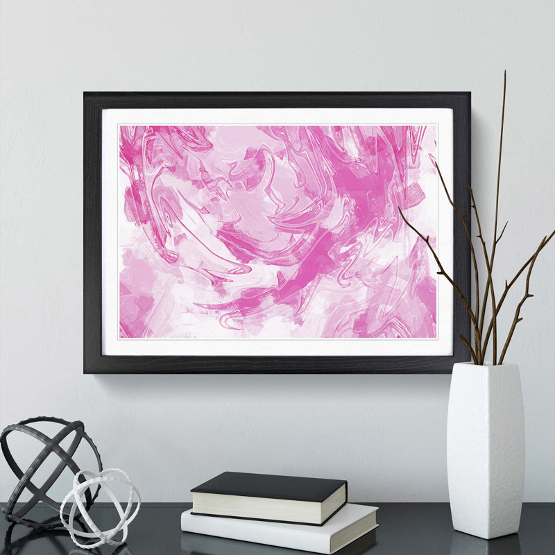 Go My Own Way - Picture Frame Painting Print, Black Framed, 48cm H x 65cm W x 2cm D