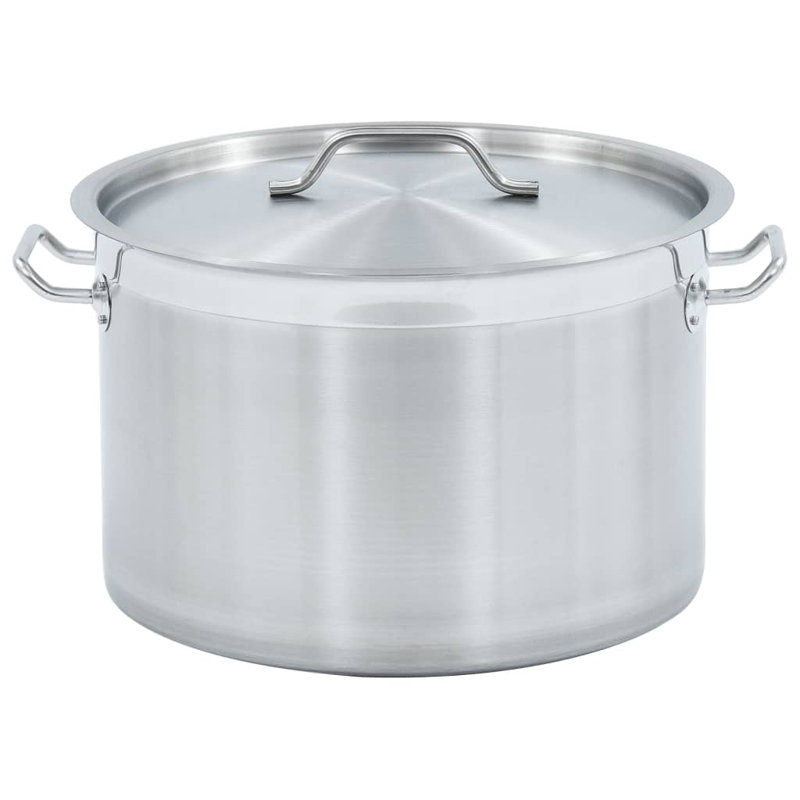 Cloyd Stock Pot 44 L 45x28 cm Stainless Steel, 26cm H x 40cm W