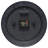 Retro Escape Midcentury/Modern Round Plastic Wall Clock 9.75 Inches-1077406794
