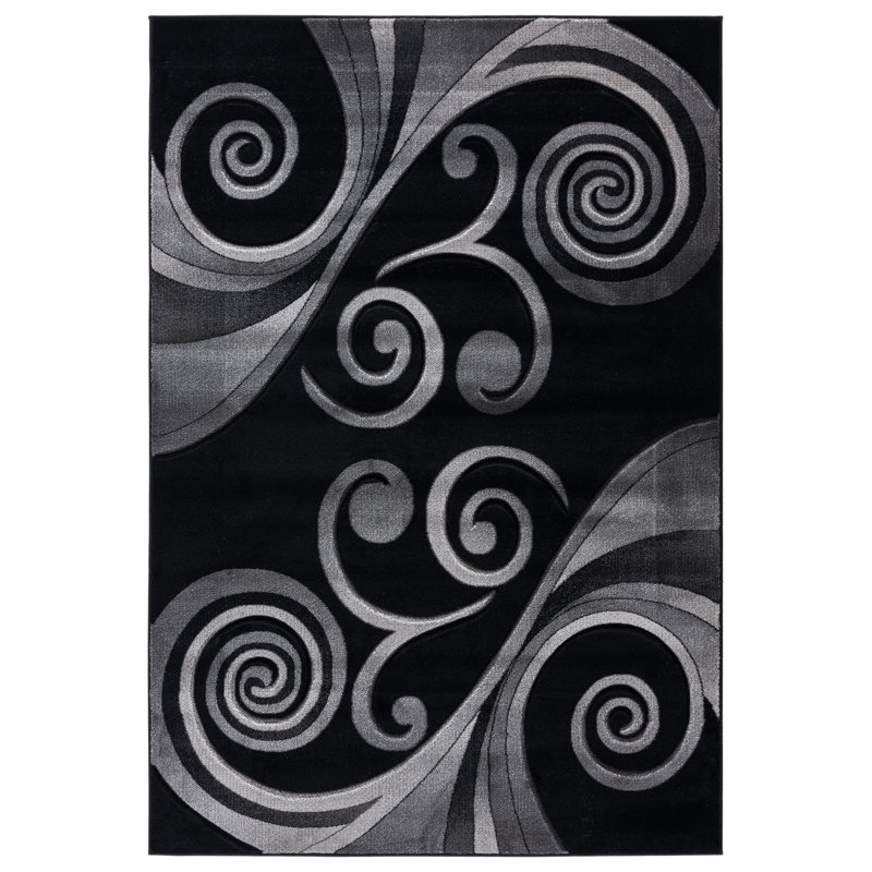 Adonia Abstract Indoor Rug, Rectangle 3'9" x 5'9"