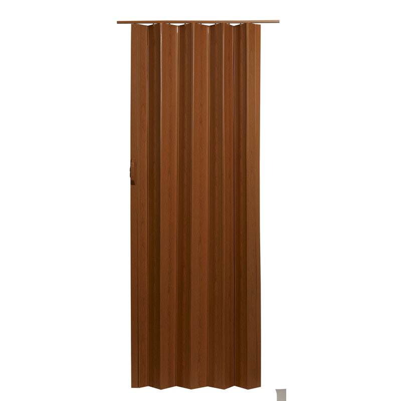 Porte pliante accordéon en PVC / vinyle 36 po x 80 po Homestyle Regent, Sorbier