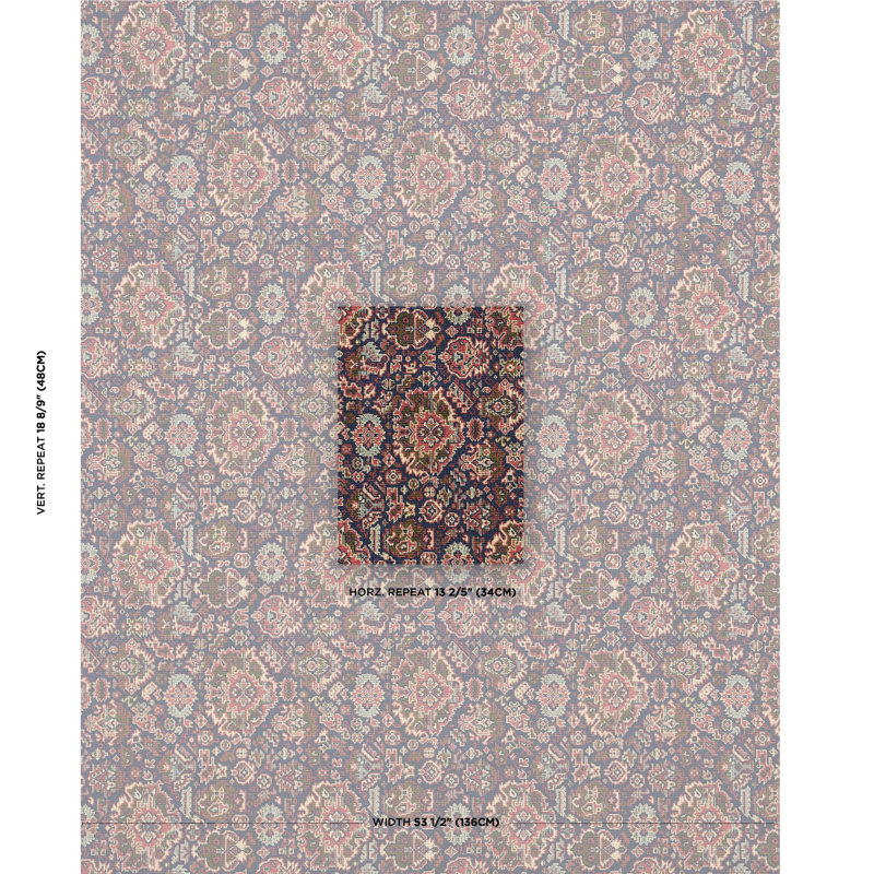 Tissu Pallay Épinglé