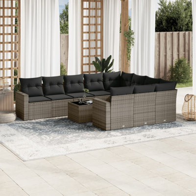 Ensemble de canapé de jardin Vidaxl