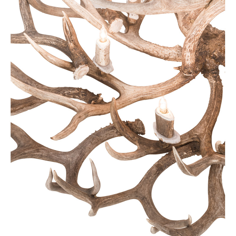 Rustic Lodge 12 - Light Chandelier