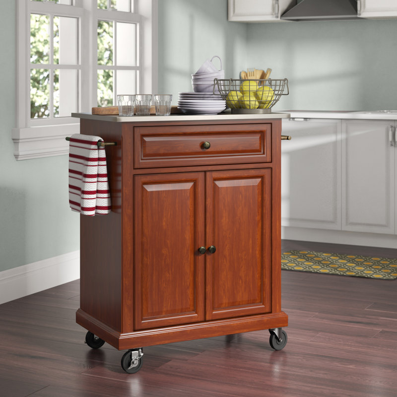 Hedon Kitchen Cart, Classic Cherry