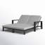 Double chaise longue d'extérieur en métal Hoyt-658772240-632828217