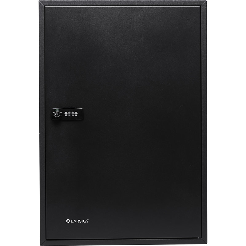 Armoire 300 clés à clé réglable avec serrure à combinaison, Noir